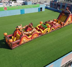 T7-4820 Thanksgiving Theme Inflatable Obstacle Courses