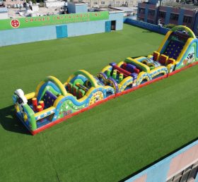 T7-4831 Timmy Time Theme Inflatable Obstacle Courses