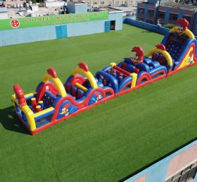 T7-4848 Woody Woodpecker Theme Inflatable Obstacle Courses