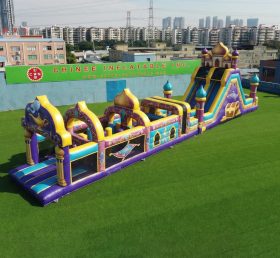 T7-4855 Aladdin Theme Inflatable Obstacle Courses