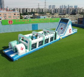 T7-4923 Hospital Theme Inflatable Obstacle Courses