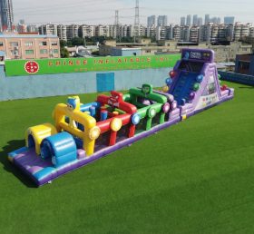 T7-4924 Inside Out Theme Inflatable Obstacle Courses