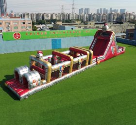 T7-4927 Knight Theme Inflatable Obstacle Courses