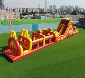 T7-4933 McDonald Theme Inflatable Obstacle Courses