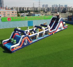 T7-4963 Popeye Theme Inflatable Obstacle Courses