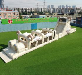 T7-4976 Sheep Theme Inflatable Obstacle Courses