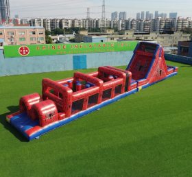 T7-4983 Spider-Man Theme Inflatable Obstacle Courses