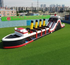 T7-5002 Titanic Theme Inflatable Obstacle Courses