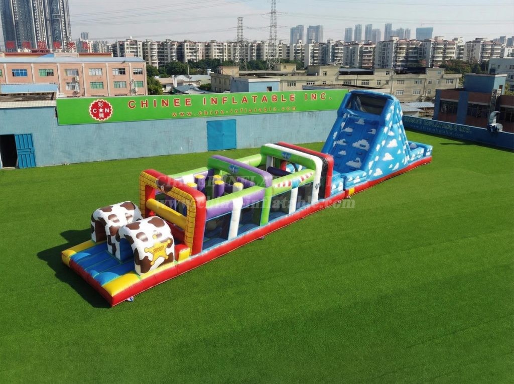 T7-5004 Toy Story Theme Inflatable Obstacle Courses