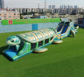 T7-5008 Turtle Theme Inflatable Obstacle Courses