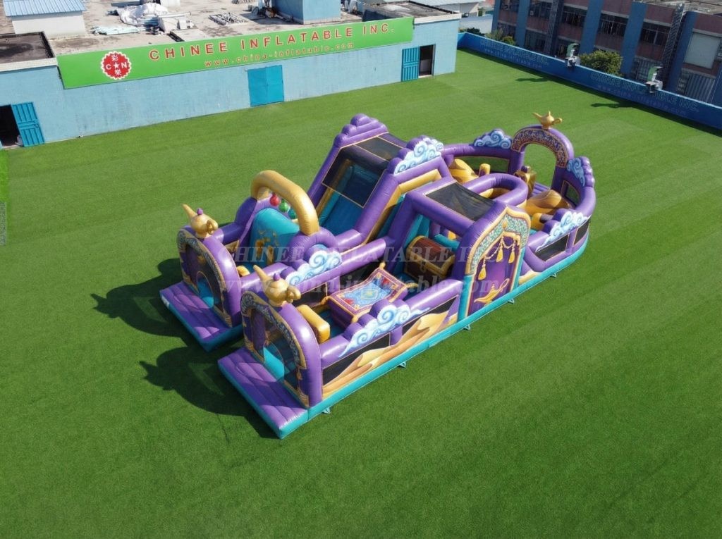 T7-5023 Aladdin Theme Inflatable Obstacle Courses