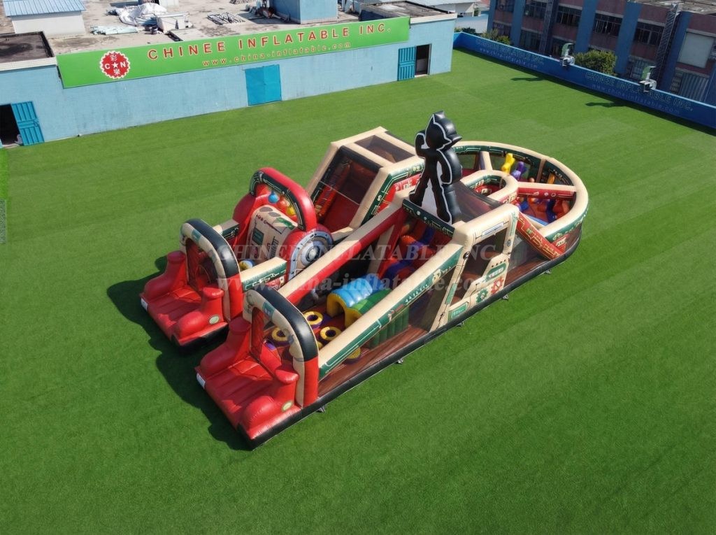 T7-5028 Astro Boy Theme Inflatable Obstacle Courses