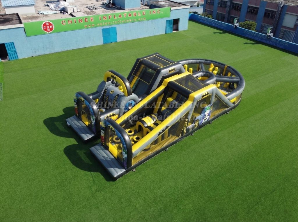 T7-5031 Batman Theme Inflatable Obstacle Courses