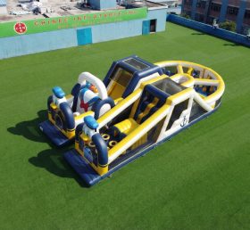 T7-5059 Donald Duck Theme Inflatable Obstacle Courses
