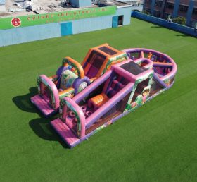 T7-5061 Dora Theme Inflatable Obstacle Courses