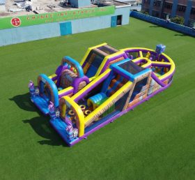 T7-5075 Fortnite Theme Inflatable Obstacle Courses