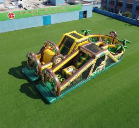 T7-5109 Monkey Theme Inflatable Obstacle Courses