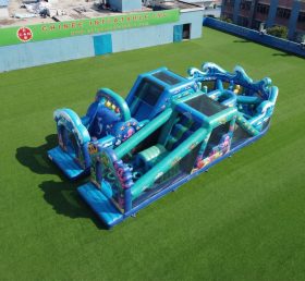 T7-5117 Ocean Theme Inflatable Obstacle Courses
