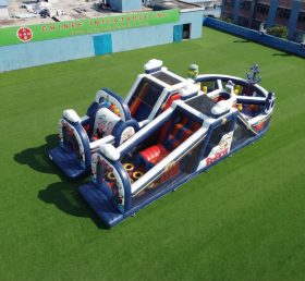 T7-5133 Popeye Theme Inflatable Obstacle Courses