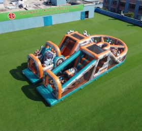 T7-5141 Rusty Rivets Theme Inflatable Obstacle Courses