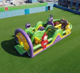 T7-5160 Teletubbies Theme Inflatable Obstacle Courses