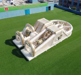 T7-5181 Weddings Theme Inflatable Obstacle Courses