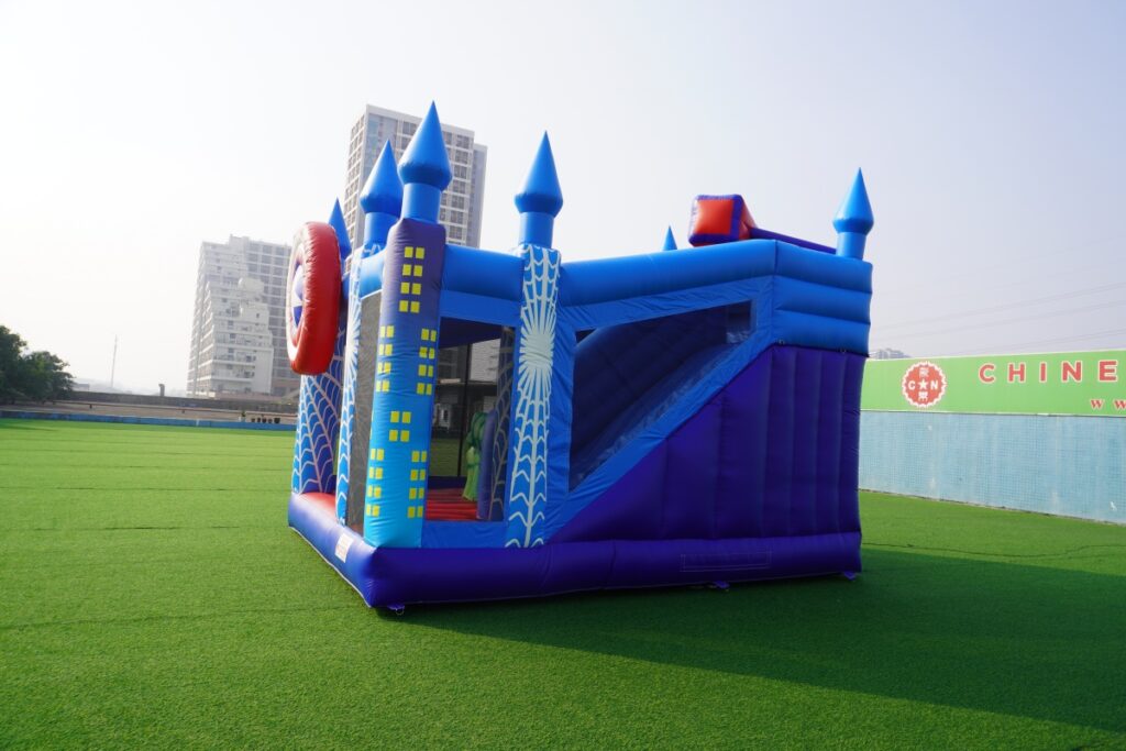 T5-1002I Marvel Superhero Themed Bouncy Castle