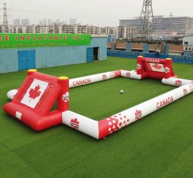 T11-926CA Canada Theme Inflatable Soccer Field