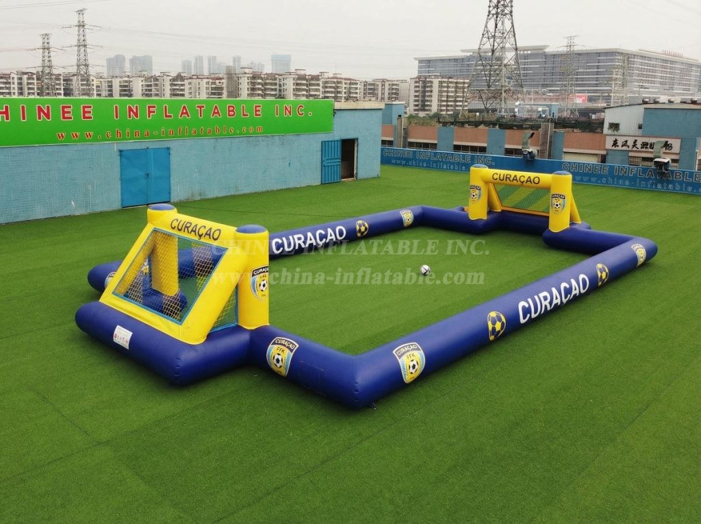 T11-926CW Curaçao Theme Inflatable Soccer Field