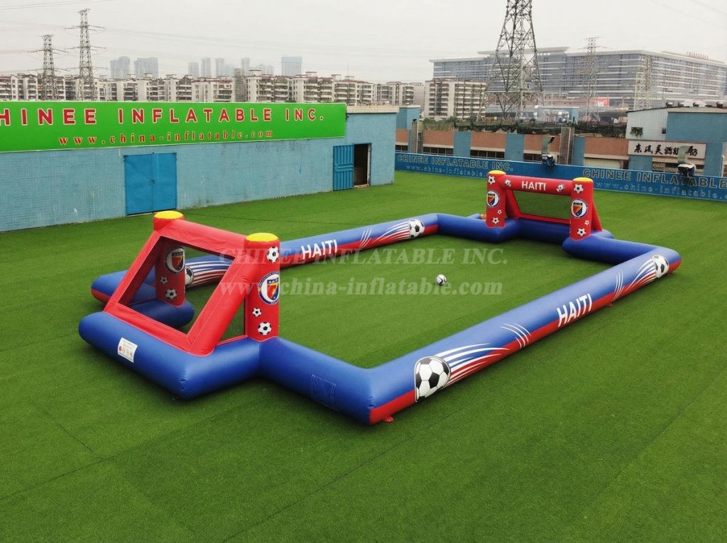 T11-926HT Haiti Theme Inflatable Soccer Field