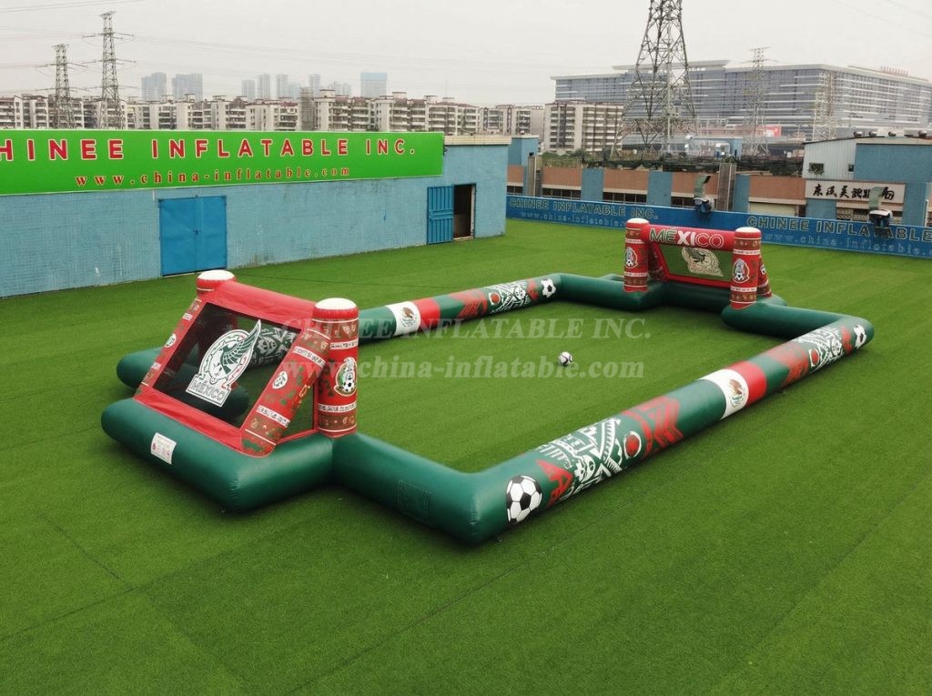T11-926MX Mexico Theme Inflatable Soccer Field
