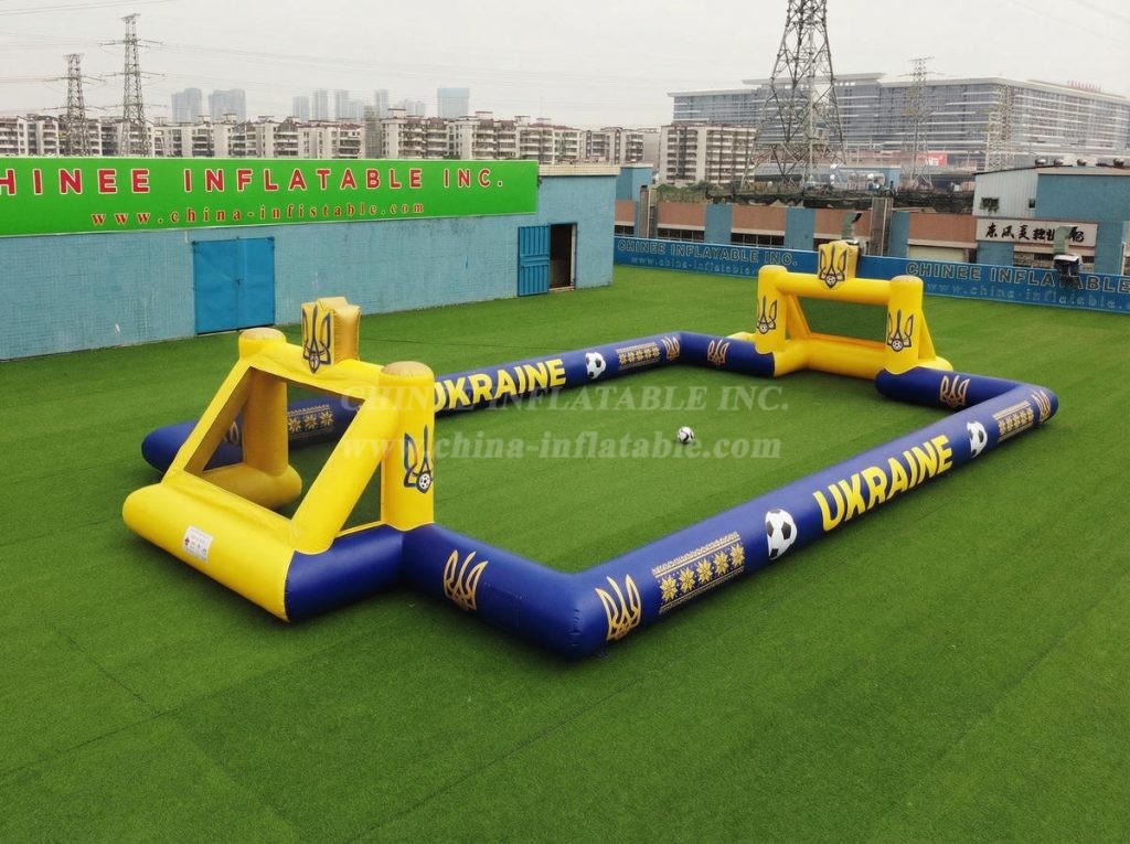 T11-926UA Ukraine Theme Inflatable Soccer Field