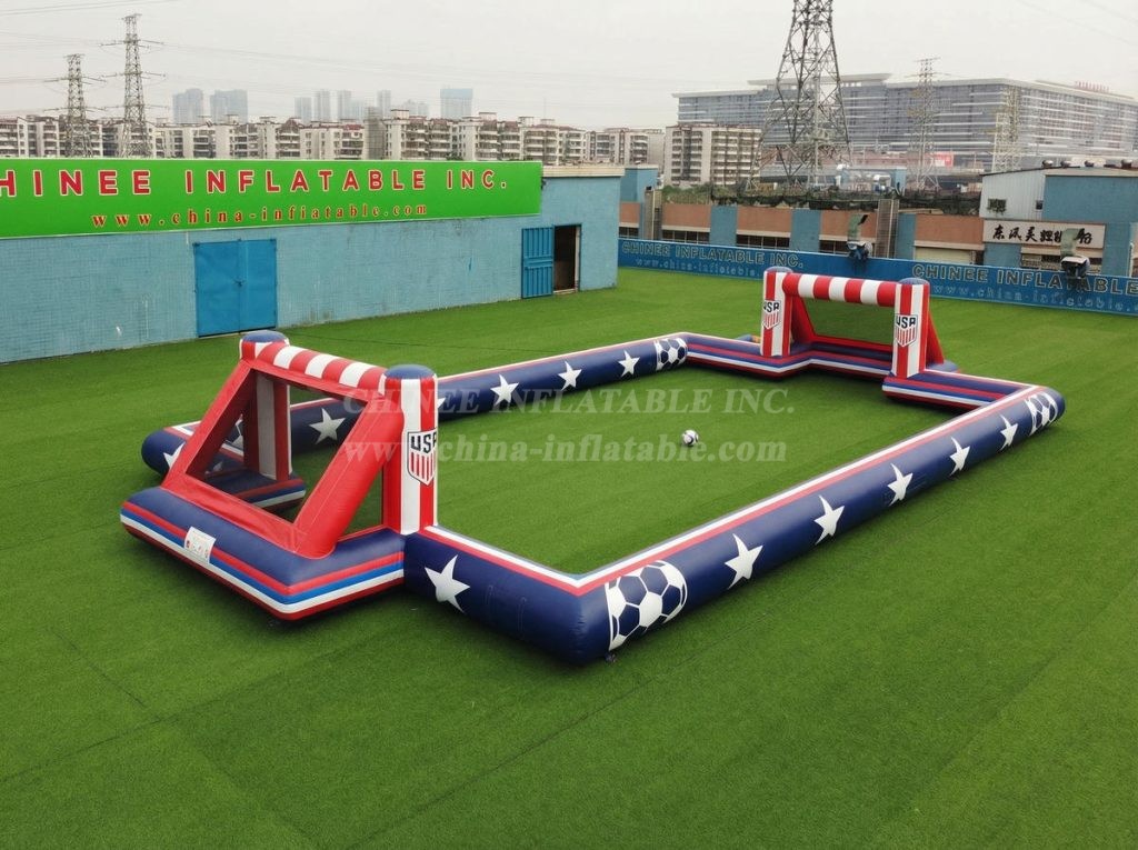 T11-926US United States Theme Inflatable Soccer Field