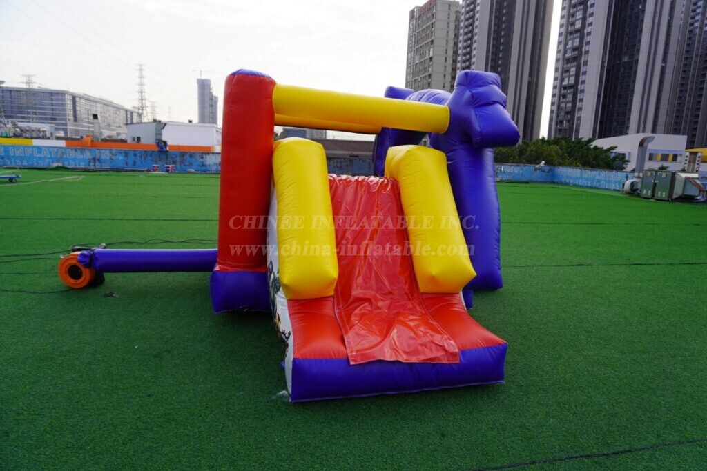 T2-4396C Avengers Inflatable Bounce House with Slide