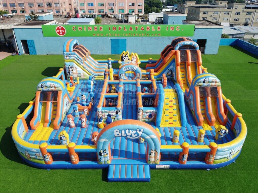 GF3-1433 Bluey Theme Inflatable Playground