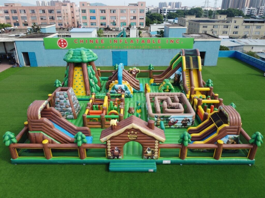 GF3-1438 Boonie Bears Theme Inflatable Playground