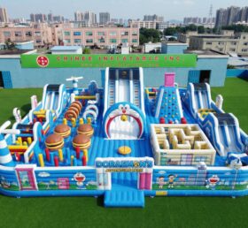 GF3-1449 Doraemon Theme Inflatable Playground