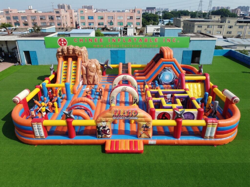 GF3-1486 Naruto Theme Inflatable Playground