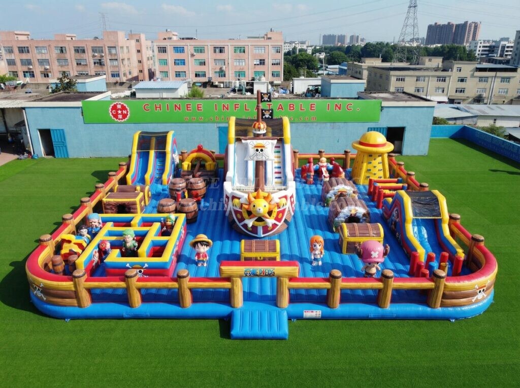 GF3-1491 One Piece Theme Inflatable Playground
