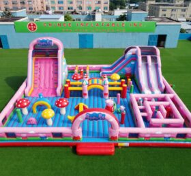 GF3-1494 Peppa Pig Theme Inflatable Playground