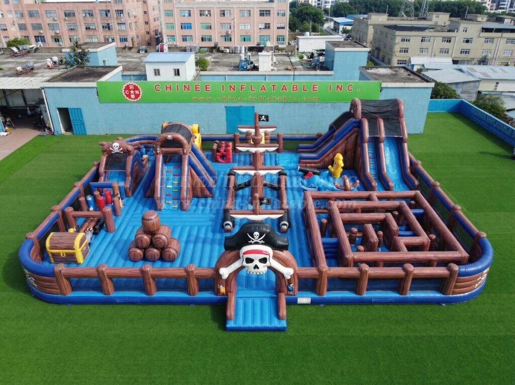 GF3-1497 Pirates Theme Inflatable Playground