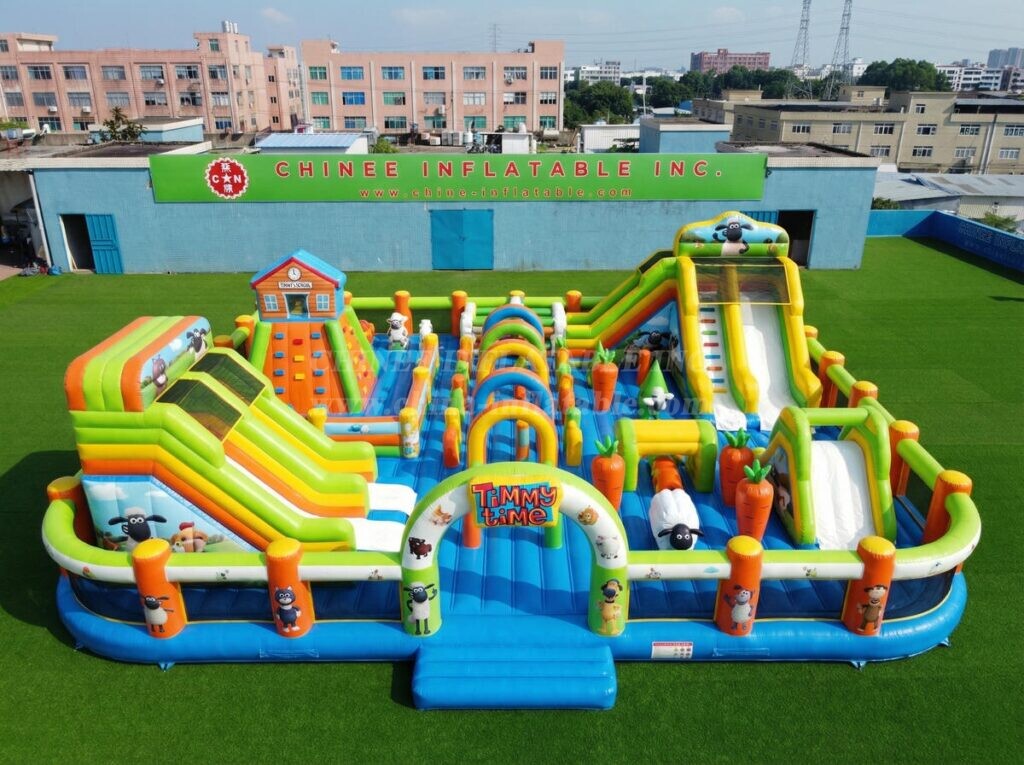 GF3-1525 Timmy Time Theme Inflatable Playground