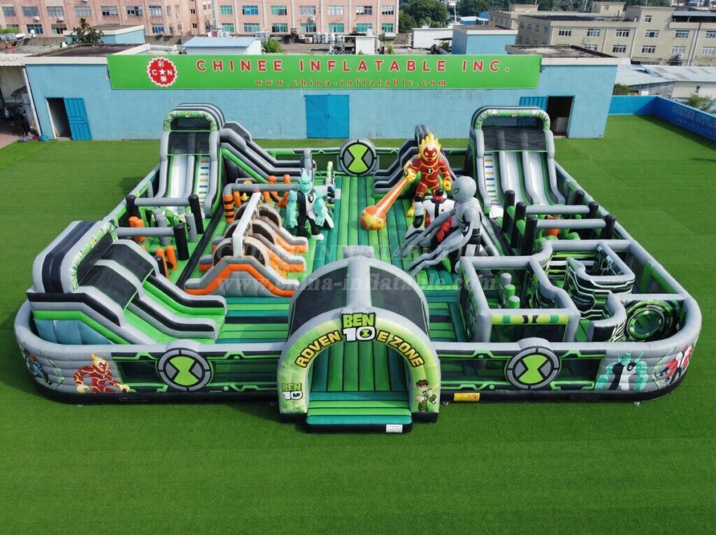 GF3-1533 Ben 10 Theme Inflatable Park