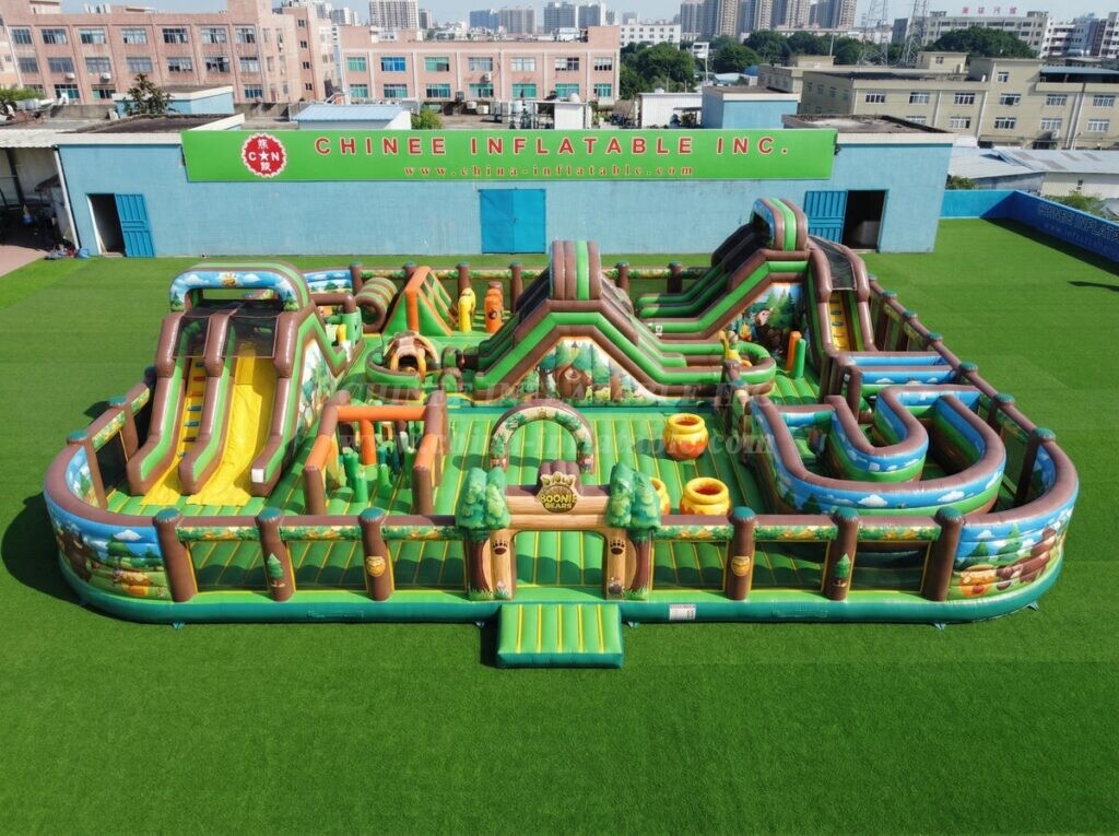 GF3-1536 Boonie Bears Theme Inflatable Park