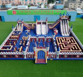 GF3-1541 Knight Theme Inflatable Park