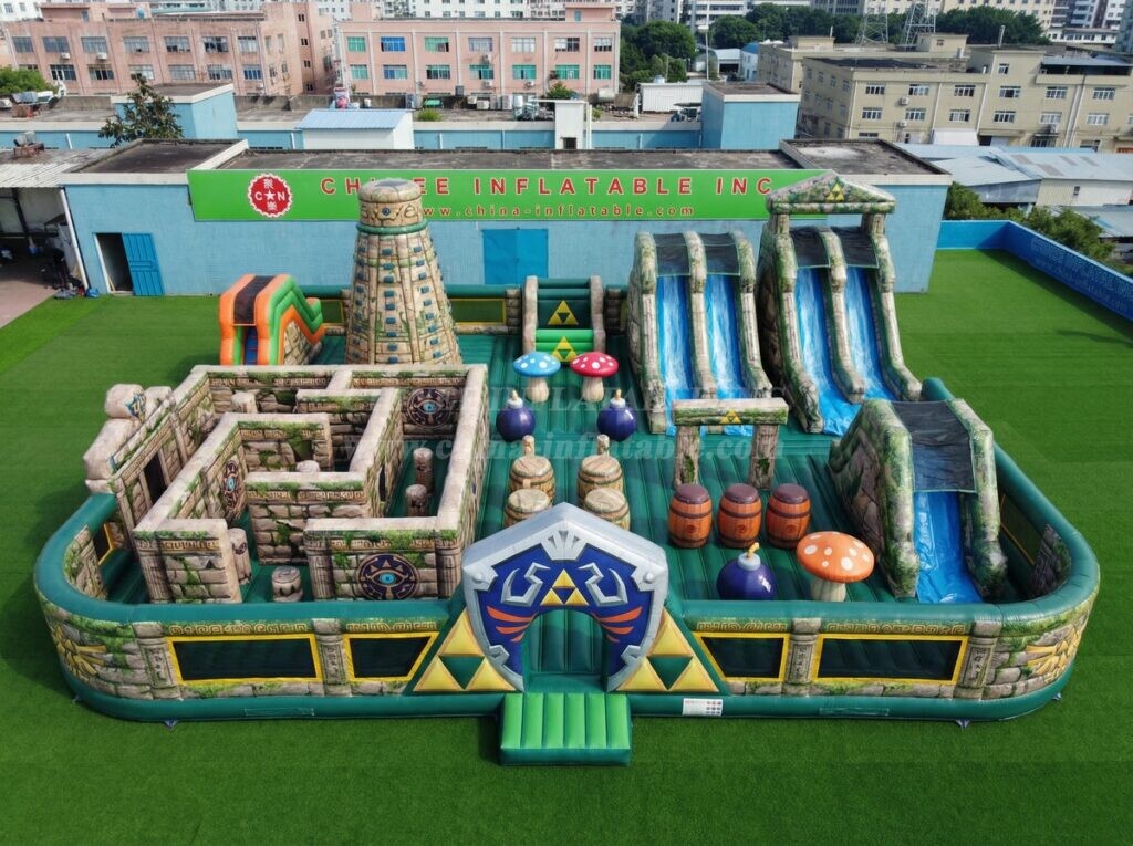 GF3-1560 The Legend Of Zelda Theme Inflatable Park