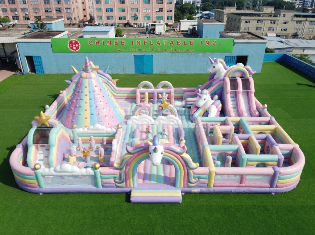 GF3-1565 Unicorn Theme Inflatable Park