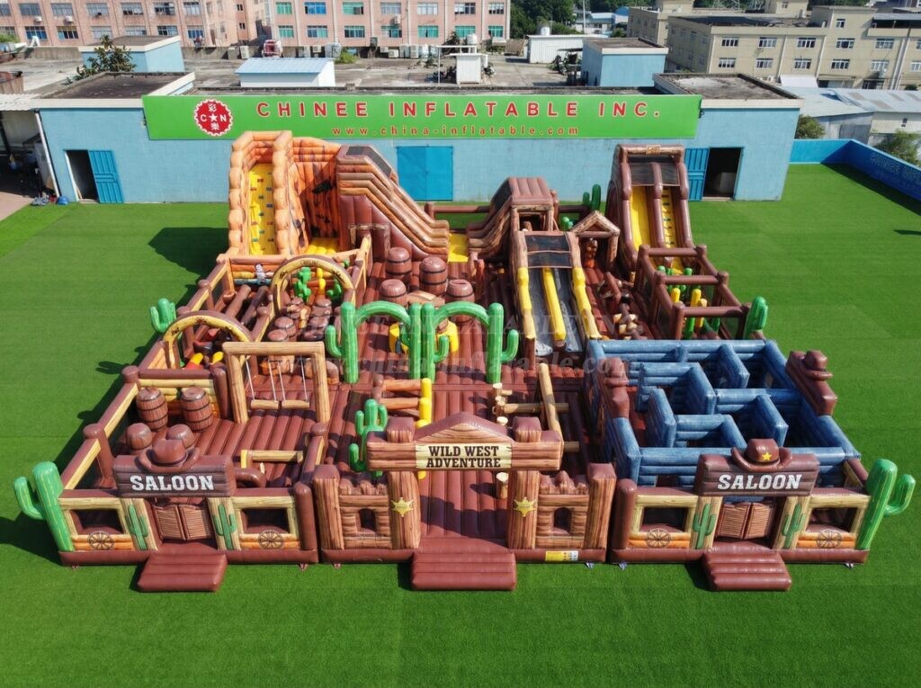 GF3-1568 Wild West Theme Inflatable Park