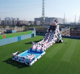 GS2-116 Cow Theme Giant Inflatable Water Slide