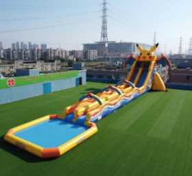 GS2-174 Pokemon Theme Giant Inflatable Water Slide
